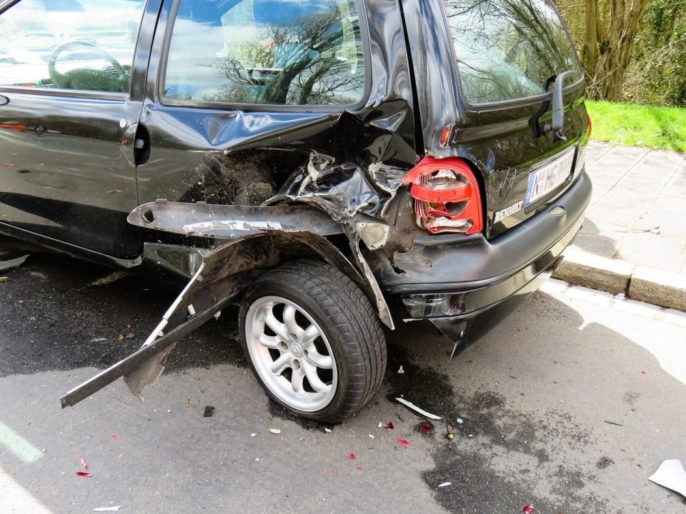 Car accident damage