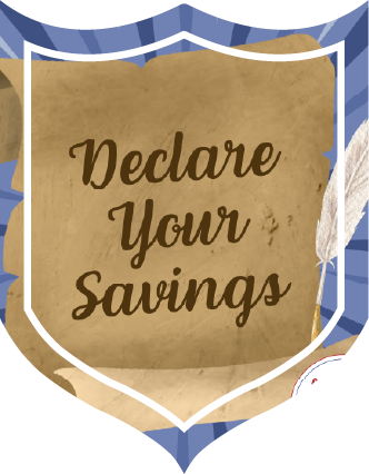 Declare Your Savings